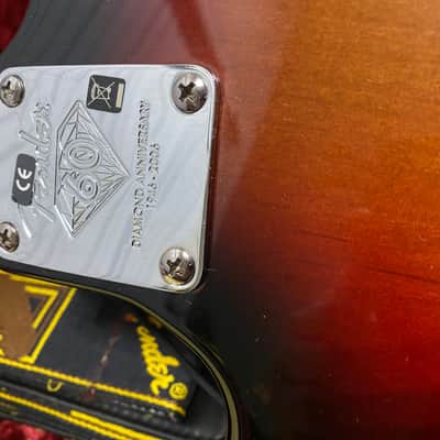 Fender 60th Anniversary American Jazz Bass 2005 - 2006 - 3-Color Sunburst image 9