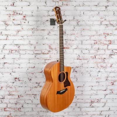 Taylor - DEMO 24ce - Acoustic-Electric Guitar - Mahogany Top - Natural - w/ Gigbag image 4