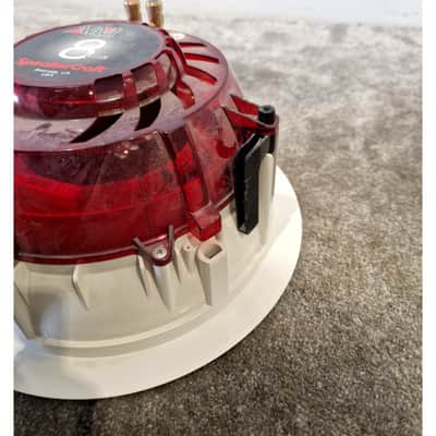 SpeakerCraft AIM8 One - In-Ceiling Speaker - White/red - Good image 5