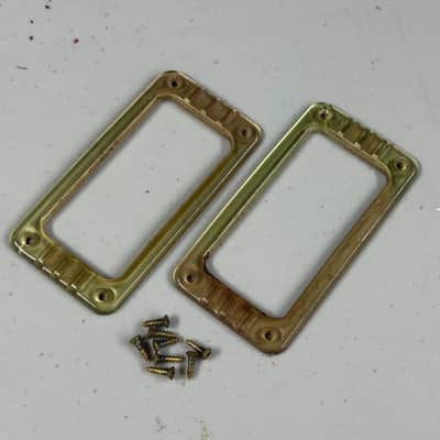 Gretsch Pickup Rings with Screws 1960's (K-319) image 1
