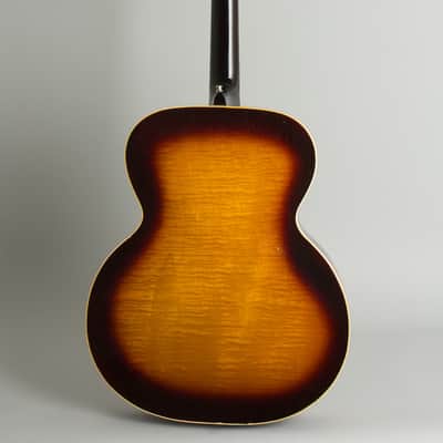Vega  C-56 Special w/DeArmond Rhythm Chief Pickup Arch Top Acoustic Guitar (late 1940s), ser. #5370, black hard shell case. image 2