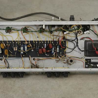 1968 Fender Bassman Amp Head & 2x12 Speaker Cabinet Guitar Bass Cab #40104 image 15