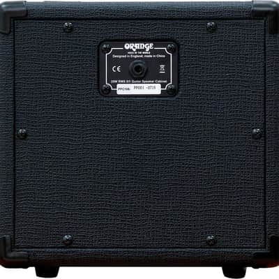 Orange PPC108 1x8" Electric Guitar Cabinet, Black image 3