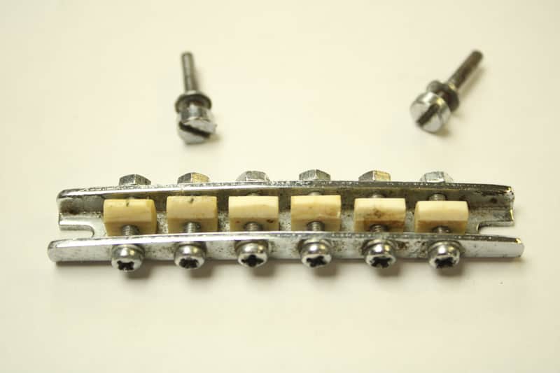 Vintage 1960's Hofner Electric Guitar Bridge - Germany HTF image 1