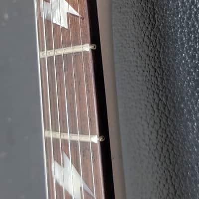 Rare Fernandes FST Lightning White MIJ Japan FR Set-neck image 22