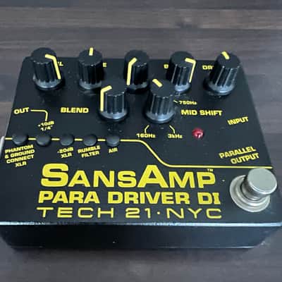 Immagine Tech 21 SansAmp Para Driver DI V2 2010s - Black - 2