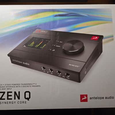 Antelope Audio Zen Q Synergy Core Thunderbolt 3 Audio Interface 2021 - Present Black image 10