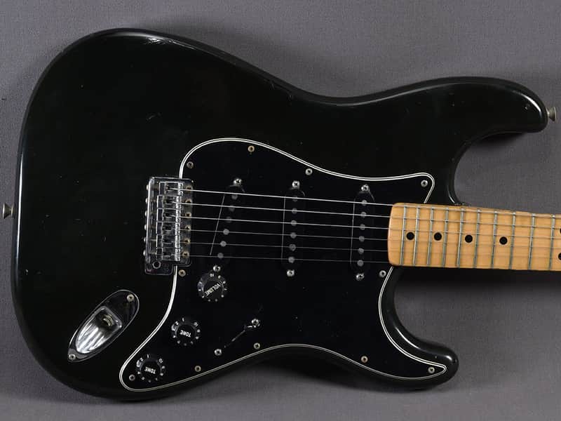 Fender Stratocaster MN Black 1976 image 1
