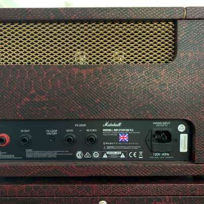Marshall SV20H + SV212 Studio Vintage Bundle Limited Edition Red Snakeskin image 7