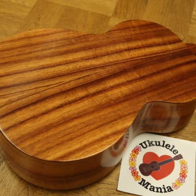 Kamaka HF-38 Curly Koa 8-String Tenor #4004 image 11