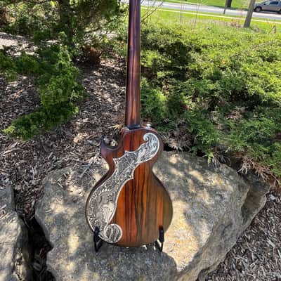 Teye Super Coyote Electric Gypsy Bass with Dragon Protector Plate image 6