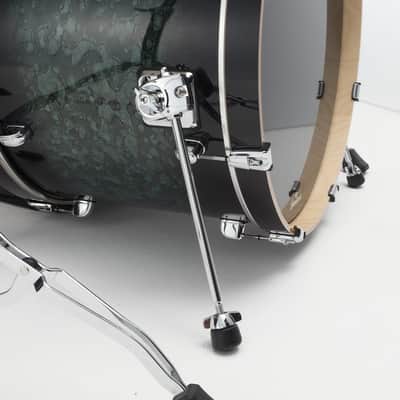 Tama MBS42S-MSL Starclassic Performer Shell Kit 4 pcs - Molten Steel Blue Burst/Chrome HW image 22