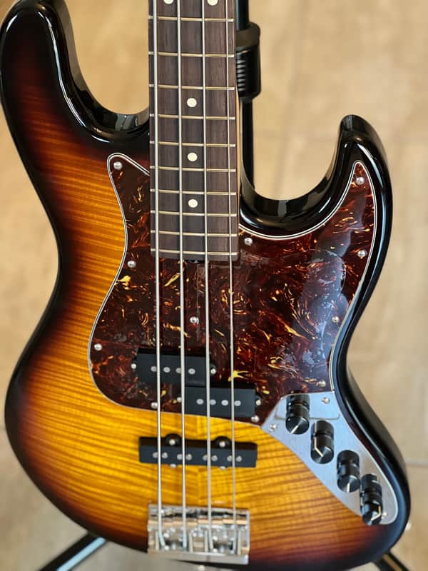 Sadowsky NYC Custom USA Bass P/J 2008 - 3 Tone Burst (Brazilian Rosewood) NOS (8lbs. 7 oz.) image 1