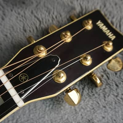 Yamaha L-8S Jumbo Acoustic Guitar MIJ Japan Vintage Sunburst w/ Original Hard Case image 15