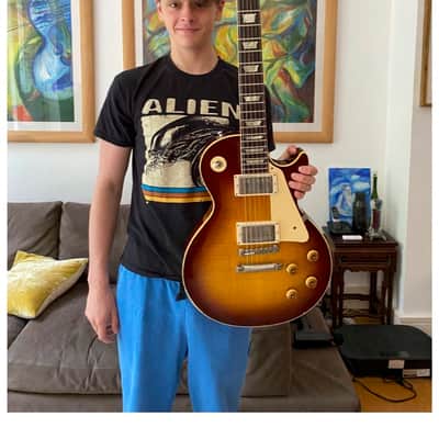 Gibson Custom Shop Murphy Lab 1959 Les Paul R9 Light Aged - Iced Tea - MINT - London Pickup image 3