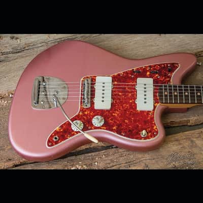 Mario Guitars Jazz-Style Offset 2019 Burgundy Mist Metallic. "Authorized Mario Guitars Dealer" image 3