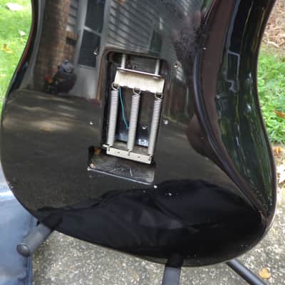 Kramer Pacer Custom 1984 Black- Seymour Duncan Vintage Pickups- Bannana Hockey Stick image 11