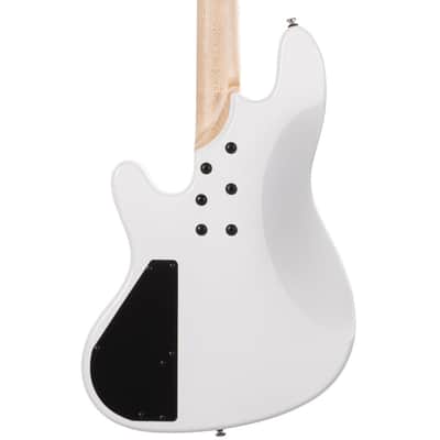 Cort NJS4WHT Elrick NJS 4 Bass Guitar. White image 3