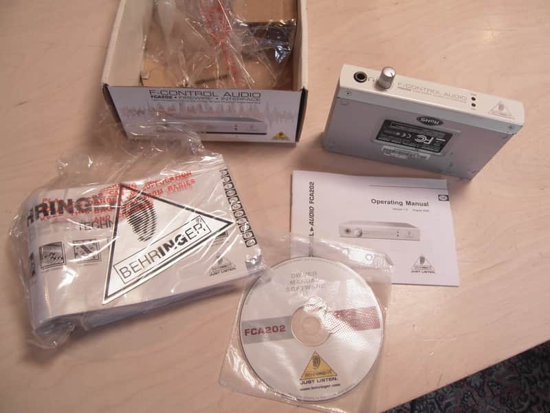 Behringer FCA202 F-Control Audio Interface Firewire image 1