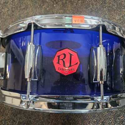 RL Drums Blue Acrylic snare drum image 1