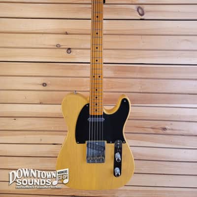 1996 Fender AVRI American Vintage '52 Telecaster Reissue with Fender G&G-style Tweed Hard Case - Nitrocellulose Butterscotch Blonde, CoA, 7lbs 14oz image 2