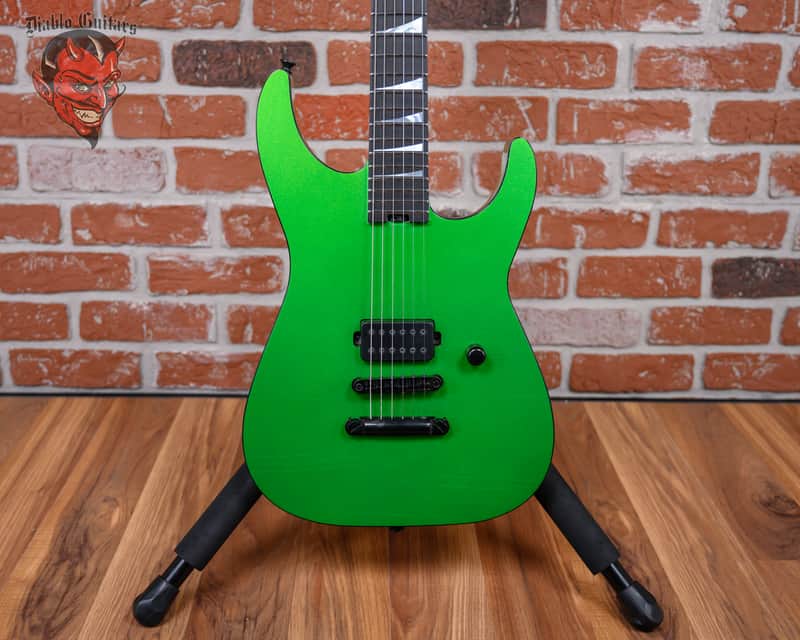 Jackson USA Custom Shop SL 1-H TOM Slab Top Soloist Nitro Relic Absinthe Frost 2025 w/OHSC image 1
