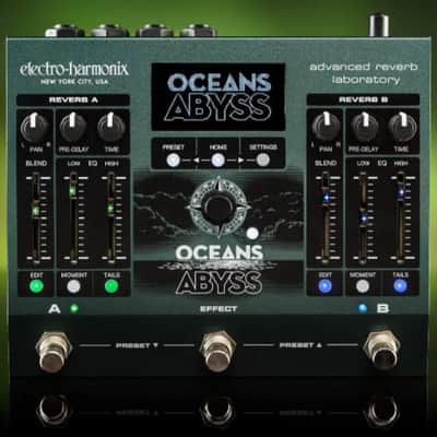 Electro Harmonix Oceans Abyss Advanced Reverb Laboratory image 1