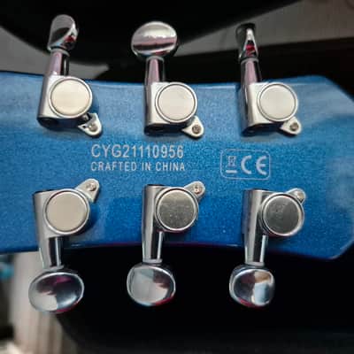 Gretsch G5232T Electromatic Double Jet FT 2022 - Present - Fairline Blue Gretsch Hardcase image 18