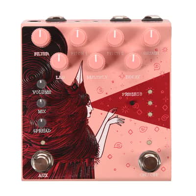 Old Blood Noise Endeavors Dark Star v3 Stereo Soundscape Reverb Pedal Pink image 1