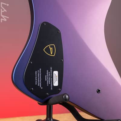 Dingwall D-Roc Standard 5-String Bass Matte Blue to Purple Colorshift B-Stock image 10