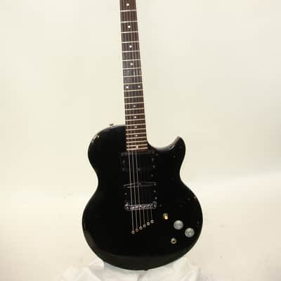 Vintage 1977 Gibson L-6 Electric Guitar w/ Case Black image 2