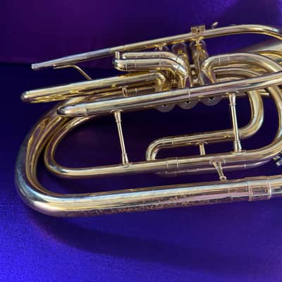 Jupiter Jupiter JMH-550 - Jupiter JMH-550 Bb Marching French Horn with Case image 2
