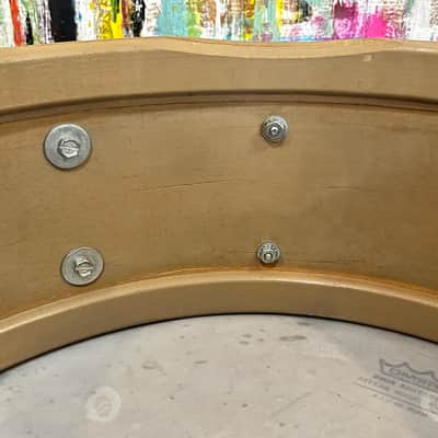 Slingerland Deluxe Student Model 6-lug snare 1966 - Silver sparkle image 12
