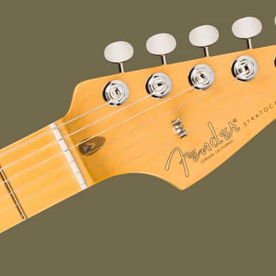 Fender American Professional Classic Stratocaster Faded Firemist Gold incl Gig Bag image 6