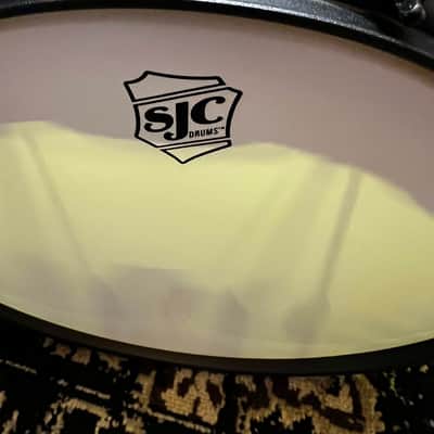 SJC Drums 14" x 6.5" Josh Dun Signature Series Torch Acrylic Snare Drum - Yellow w/ Black Hardware image 6