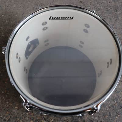 Ludwig Accent 8x10" Rack Tom Drum White Sparkle image 7