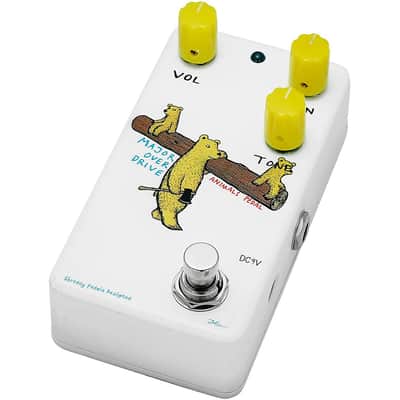 Animals Pedal Major Overdrive V2 Effects Pedal Regular White image 2
