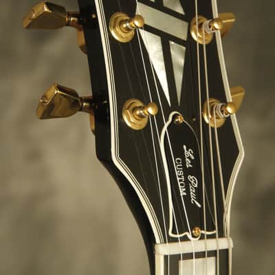 1979 Gibson Les Paul Custom Black LEFT-HANDED image 7