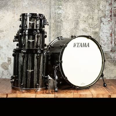 Tama Starclassic Maple 4-Piece Drum Set - Black Clouds & Silver Linings - Free Shipping image 1
