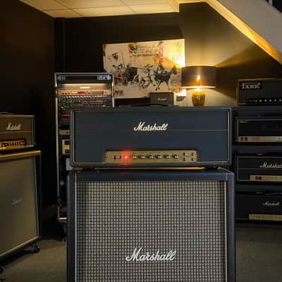 Marshall JMP50 1986 Bass 50-Watt Amp Head 1971 - Serviced image 2
