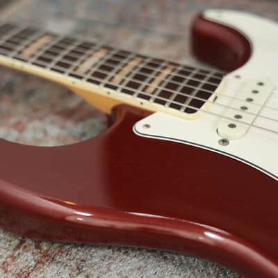 Brondel "New Vintage" Hot-rod '69, 2025 - Burgundy Mist Met. ‘70s Gibson Patent # Humbucker. Vintage Fender Neck (Repurposed 1969), NEW, (Authorized Dealer) image 8