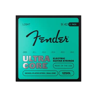Fender UltraCore™ 1250 Ball End Electric Guitar Strings (3-Pack) image 2
