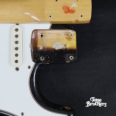 7.4LB, 1-Owner! 1963 Fender Stratocaster Sunburst image 15