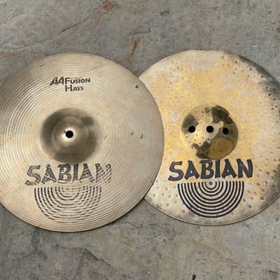 Sabian AA 13" Fusion Hi Hat Cymbal Set 930/1540 image 1