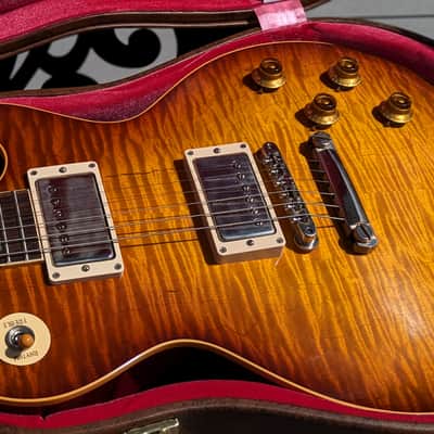 2025 Gibson Custom Shop PSL  '59 Les Paul Reissue - LPR9 - Ice Tea - No Pickguard image 11