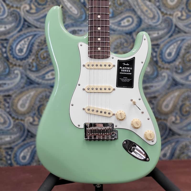 Fender Player II Stratocaster Electric Guitar SSS - Birch Green with Rosewood Fingerboard image 1