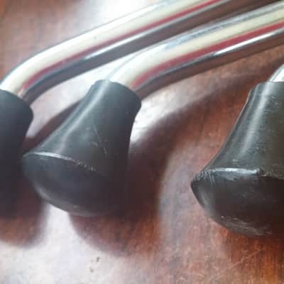 Pearl SET OF 3 Original FLOOR TOM LEG Japan VINTAGE 70s 80s  Maple Wood Fiberglass NOT COPIES image 7