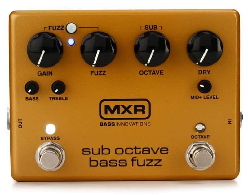 MXR M287 Sub Octave Bass Fuzz - Orange image 1