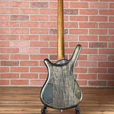 Warwick Pro Series Corvette Standard Electric Bass Guitar - Nirvana Black image 11