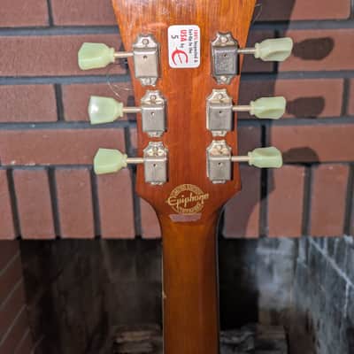 Epiphone Hummingbird Artist 2013 - 2020 - Vintage Sunburst image 6